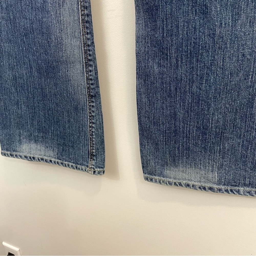 Vtg Silver Jeans Amie Flare Leg Women’s 28/34 Medium Blue Denim Lower Rise Y2k - Picture 5 of 14